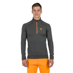 Bluza męska Rossignol Blackside Fleece Hz. Szare bluzy męskie Rossignol, na zimę, m, bez wzorów, bez kaptura. W wyprzedaży za 279.65 zł.