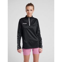 Kurtka damska Hummel Zip hmlAUTHENTIC Poly. Niebieskie kurtki sportowe damskie Hummel, na wiosnę, l, bez wzorów, z dzianiny, bez kaptura, na fitness i siłownię. Za 177.90 zł.