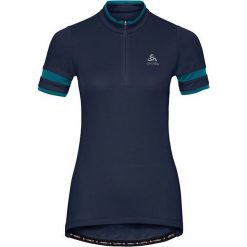 Odlo Koszulka Stand-up Collar Breeze granatowa r. S. Bluzki damskie marki Odlo. Za 110.10 zł.