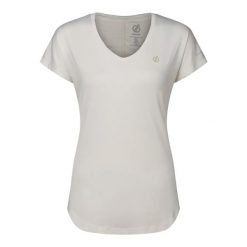 T-shirt damski Dare 2B Vigilant. Białe t-shirty damskie Dare 2b, l, bez wzorów, bez kołnierzyka. Za 127.50 zł.