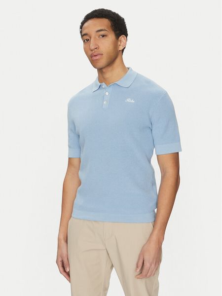 Robe di Kappa Polo Robe Giovani 63127ZW Niebieski Regular Fit. Niebieskie koszulki polo męskie Robe di Kappa, l, bez wzorów, z bawełny, bez ramiączek. Za 349.99 zł.