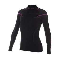 Termoaktywna damska bluza narciarska Brubeck Thermo. Czarne bluzy damskie Brubeck, na zimę, s, bez wzorów, z dzianiny, bez kaptura. Za 189.00 zł.