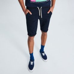 Gładkie szorty - Niebieski. Szorty męskie marki Cropp. Za 95.99 zł.