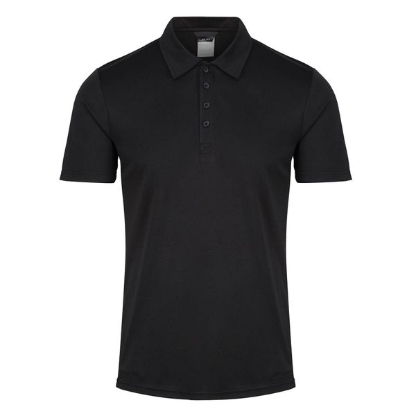 Męska Koszulka Polo Honestly Made. Czarne koszulki polo męskie Regatta, l, bez wzorów, z materiału, bez ramiączek. Za 94.99 zł.