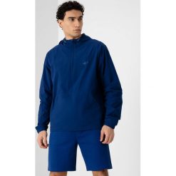Bluza nierozpinana z kapturem męska. Niebieskie bluzy męskie 4f, l, bez wzorów, z tkaniny, z kapturem. W wyprzedaży za 149.99 zł.