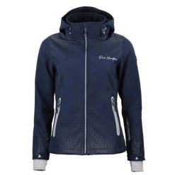 Damska polarowa kurtka z kapturem na zamek Peak Mountain Softshell. Niebieskie kurtki damskie Peak Mountain, na zimę, m, bez wzorów, z polaru, z kapturem. Za 255.00 zł.