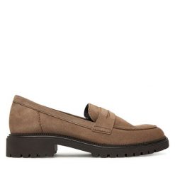 Mokasyny Tamaris. Brązowe mokasyny damskie Tamaris. Za 299.99 zł.