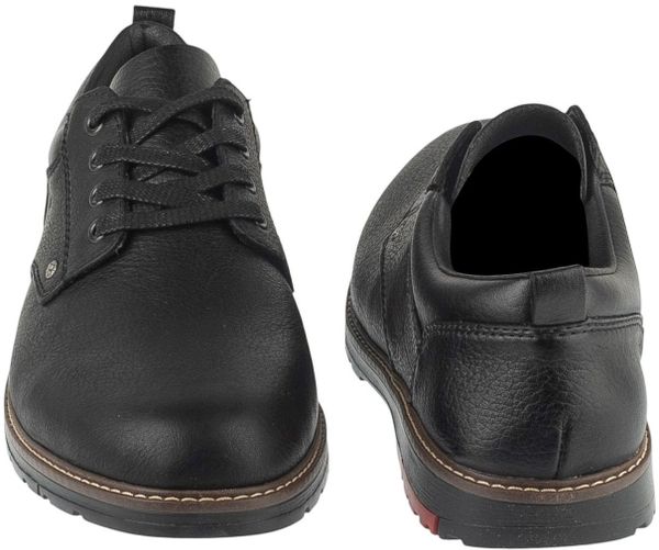 Rieker Shoes Czarne 43 (10506-00). Czarne buty sportowe męskie Rieker, bez zapięcia. Za 347.75 zł.