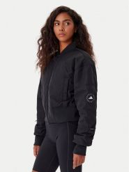 Adidas by Stella McCartney Kurtka bomber True Nature JF6030 Czarny Loose Fit. Czarne kurtki damskie adidas by Stella McCartney, s, bez wzorów, z syntetyku, bez kaptura. Za 799.99 zł.