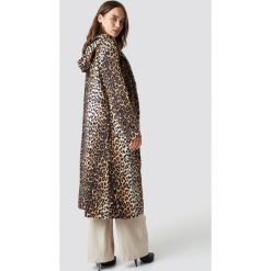 NA-KD Trend Parka w cętki z kapturem - Multicolor. Parki damskie marki NA-KD Trend. Za 283.95 zł.