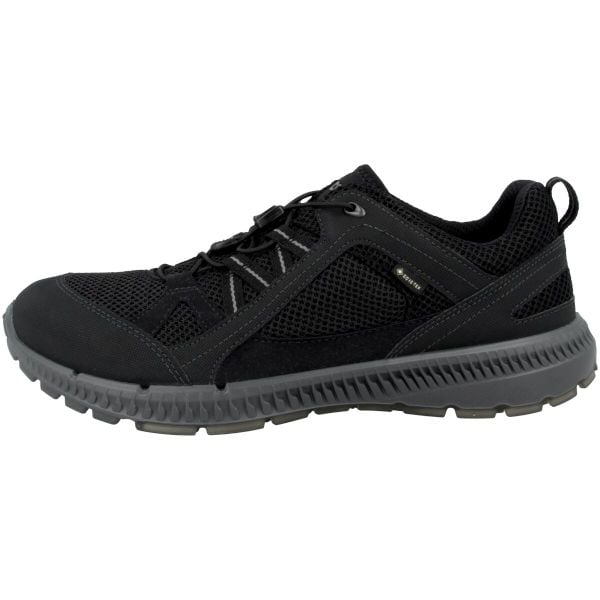 Buty do chodzenia męskie Ecco Terracruise Ll Tex Gtx. Czarne trekkingi męskie ecco, trekkingowe. Za 618.25 zł.