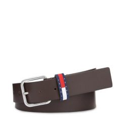 Pasek Męski Tommy Jeans. Brązowe paski damskie Tommy Jeans, bez wzorów, z jeansu. Za 149.99 zł.
