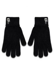 KARL LAGERFELD Rękawiczki Damskie 236W3608 Czarny. Czarne rękawiczki damskie KARL LAGERFELD, bez wzorów, z dzianiny. Za 309.99 zł.