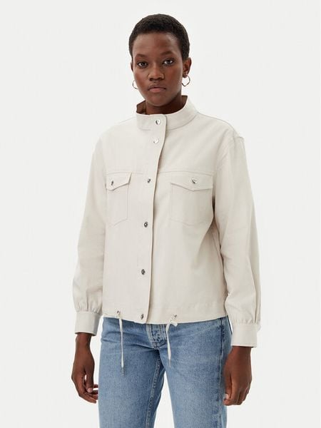 Olsen Kurtka przejściowa 15001603 Beżowy Regular Fit. Brązowe kurtki damskie Olsen, bez wzorów, z wiskozy, bez kaptura. Za 379.99 zł.