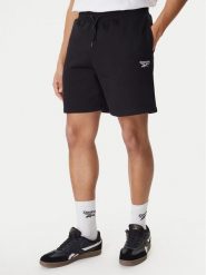 Reebok Szorty sportowe Bazunu RK25558CCM Czarny Regular Fit. Czarne krótkie spodenki sportowe męskie Reebok, m, bez wzorów, z bawełny. Za 139.99 zł.