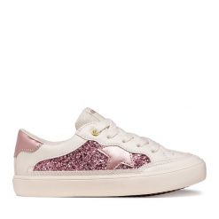 Sandały Geox. Białe sandały dziewczęce Geox, bez zapięcia. Za 269.99 zł.