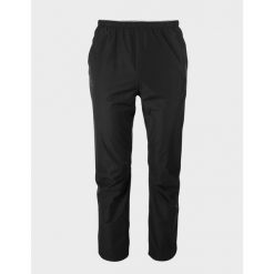 Spodnie przeciwdeszczowe męskie Halti Fort DX. Czarne spodnie sportowe męskie Halti, m, bez wzorów, trekkingowe. Za 449.99 zł.