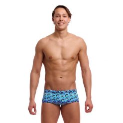 Trunki męskie Funky Trunks Jack Stack - sidewinder. Niebieskie kąpielówki męskie FUNKY TRUNKS, m, bez wzorów, do pływania. Za 159.00 zł.