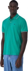 Koszulka męska Champion polo zielona 220897 GS130 XL. Zielone koszulki polo męskie Champion, m, bez wzorów, bez ramiączek. Za 195.15 zł.