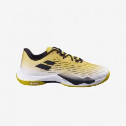 Buty halowe do badmintona męskie Babolat Shadow Tour 5. Buty sportowe męskie BABOLAT, z kauczuku, bez zapięcia. W wyprzedaży za 299.99 zł.