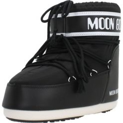 Buty MOON BOOT 14093400 001 Czarny. Czarne trekkingi damskie Moon Boot, na zimę, trekkingowe. Za 741.99 zł.
