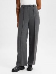 Tommy Hilfiger spodnie materiałowe Kobiety Sztuczne włókno szary, 38. Szare spodnie sportowe damskie Tommy Hilfiger, bez wzorów, z materiału. Za 699.95 zł.