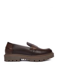Lasocki Loafersy CEO-WI23-GORDA-05 Brązowy ciemny. Brązowe mokasyny damskie Lasocki, ze skóry. Za 239.99 zł.