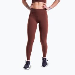 Legginsy treningowe damskie Built For Athletes Training port. Brązowe legginsy sportowe damskie BUILT FOR ATHLETES, bez wzorów, na fitness i siłownię. Za 269.99 zł.