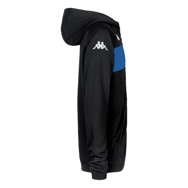 Bluza z kapturem Kappa Dacciozi. Czarne bluzy męskie Kappa, xl, bez wzorów, z kapturem. W wyprzedaży za 223.60 zł.