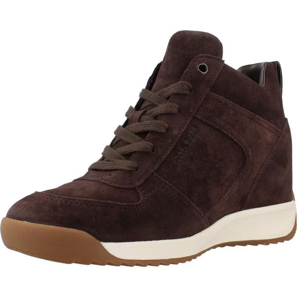 Buty MICHAEL KORS 43F6NKFS1S Brązowy. Brązowe obuwie sportowe damskie MICHAEL KORS ACCESS, bez wzorów, ze skóry, na fitness i siłownię. Za 677.99 zł.