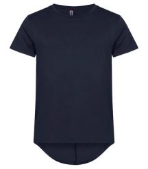 Clique T‑shirt męski Brooklyn 100% bawełna, luźny fason, wydłużony krój – Dark. Niebieskie t-shirty męskie CLIQUE, l, bez wzorów, z bawełny, bez kołnierzyka. Za 108.05 zł.