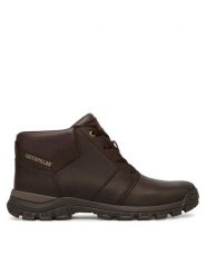 CAT Footwear Trzewiki Threshold Chukka P726443 Brązowy. Brązowe botki męskie CAT Footwear, bez wzorów, ze skóry, bez zapięcia. Za 549.99 zł.
