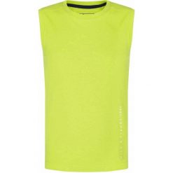 Koszulka na ramiączkach LOAP chłopiec 152 – oddychająca bawełna. Zielone buty sportowe chłopięce ZSPORT, bez wzorów, z bawełny, bez zapięcia, rowerowe. Za 131.99 zł.