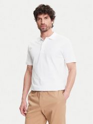 Pierre Cardin Polo C5 21354.2110 Biały Regular Fit. Białe koszulki polo męskie Pierre Cardin, m, bez wzorów, z bawełny, bez ramiączek. Za 229.99 zł.