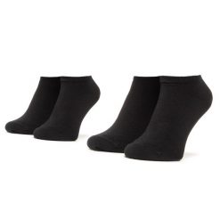 Skarpety krótkie Tommy Hilfiger. Czarne skarpety damskie Tommy Hilfiger, bez wzorów. Za 29.99 zł.