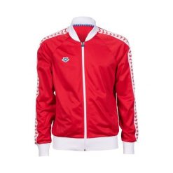 Kurtka z dresu Arena M Relax IV. Białe kurtki męskie Arena, m, z aplikacjami, z dresówki, na fitness i siłownię. Za 317.00 zł.