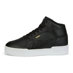 Buty Puma Ca Pro Mid W 386759 03 czarne. Czarne obuwie sportowe damskie bez wzorów, z gumy. Za 489.47 zł.