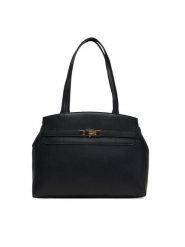 Valentino Torebka Fae Re VBS9AD01 Czarny. Czarne torebki do ręki damskie Valentino, bez wzorów, ze skóry, bez dodatków. Za 399.99 zł.