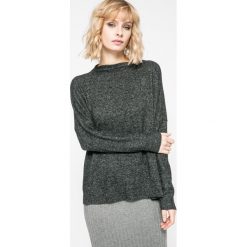 Only - Sweter. Szare swetry damskie Only, z dzianiny, z okrągłym kołnierzem. Za 119.90 zł.