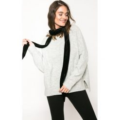 Medicine - Sweter Back to Nature. Szare swetry damskie MEDICINE, z dzianiny, z okrągłym kołnierzem. W wyprzedaży za 59.90 zł.