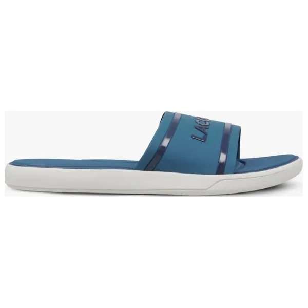 Lacoste L.30 Slide 219 1 Cfa buty damskie, niebieski, rozmiar 35,5. Niebieskie obuwie sportowe damskie Lacoste, z aplikacjami, z gumy, Adidas Advantage. W wyprzedaży za 149.99 zł.