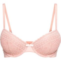 Biustonosz usztywniany bonprix jasny koralowy. Biustonosze marki bonprix. Za 37.99 zł.