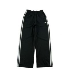 Second life - Joggings męskie Adidas trzy paski proste - Jak nowy. Czarne paski damskie Adidas, bez wzorów, z dresówki, eleganckie. Za 106.46 zł.