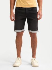 Petrol Industries Szorty jeansowe M-ROS-SHO001 Szary Slim Fit. Szare szorty męskie Petrol Industries, m, bez wzorów, z bawełny. Za 149.99 zł.