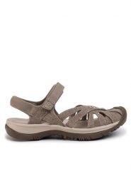 Keen Sandały Rose Sandal 1016729 Brązowy. Brązowe sandały damskie Keen, bez wzorów, ze skóry, bez obcasa, bez zapięcia. Za 249.99 zł.