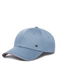 Tommy Hilfiger Czapka z daszkiem Th Corporate Cotton 6 Panel AM0AM12035 Błękitny. Niebieskie rękawiczki męskie Tommy Hilfiger, bez wzorów, z bawełny. Za 149.99 zł.