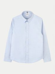 Boss Koszula J51130 M Błękitny Regular Fit. Niebieskie koszule dla chłopców Boss, bez wzorów, z bawełny, bez kołnierzyka, bez ramiączek. Za 189.99 zł.