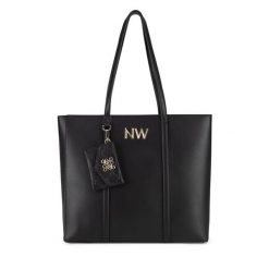 Torebka Nine West. Czarne torebki do ręki damskie Nine West, bez wzorów, bez dodatków. Za 299.99 zł.