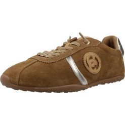 Buty CARMELA 163173C Brązowy. Brązowe obuwie sportowe damskie Carmela, bez wzorów, ze skóry, trekkingowe. Za 317.99 zł.