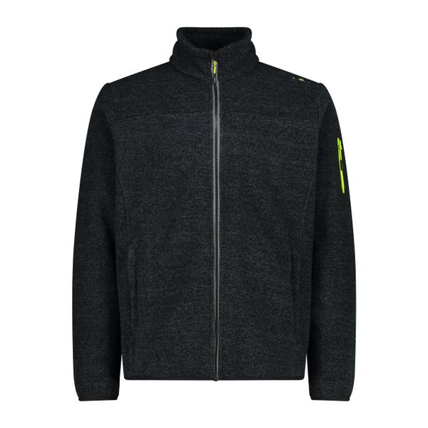 Bluza męska turystyczna CMP 38H2237. Czarne bluzy męskie CMP, m, bez wzorów, bez kaptura. Za 259.99 zł.